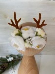 Wianek reniferek biały