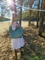 Duża torba shopper wielka torba na zakupy pojemna torba na ramię duża torebka lniana bawełniana torebka na ramie torba na wyjazd na siłownie na basen torba na piknik miękka czarna wodoodporna na plażę mombag