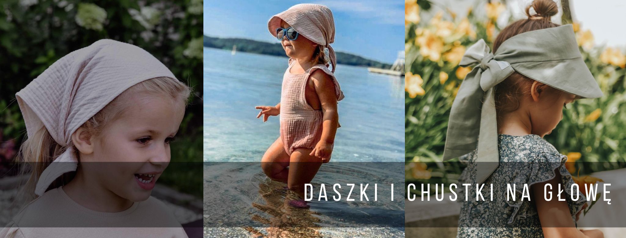 Daszki i chustki na głowę